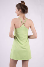 ND30840-Sleeveless Active Tennis Mini Dress