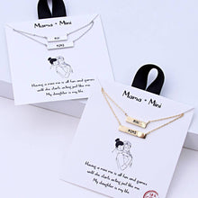 Gold-Dipped Mama Mini Necklace Set