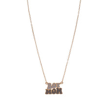 Boy Mom Enamel Charm Necklace