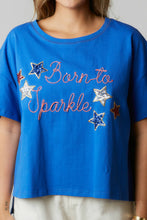 Born to Sparkle Sequin Patch Tee