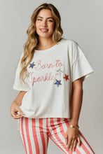 Born to Sparkle Sequin Patch Tee