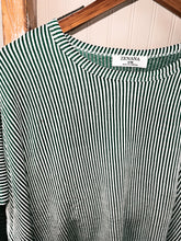 Ribbed Oversized Short Sleeve Hunters Green