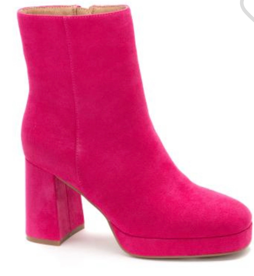 Corky's Fuchsia Suede Boot