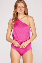 ONE SHOULDER BODYSUIT