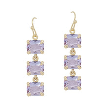 What's Hot Crystal 3 Drop 1.75" Earring