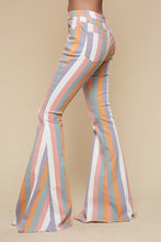 Shades of Summer Striped Flares