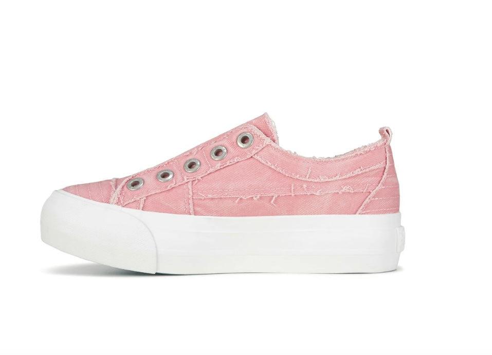 Blowfish Light Pink Slip On Platform Sneaker