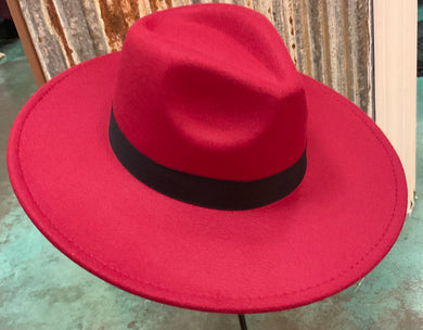 Red Hat with Black Band