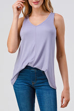 Heimious Misty Lilac Trapeze Tank Top