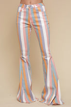 Shades of Summer Striped Flares