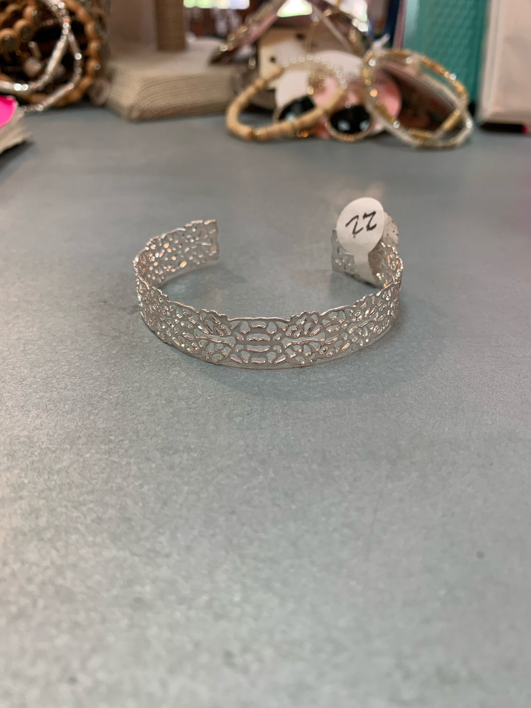 Design Silver Cuff Bracelet
