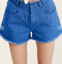 Listicle Blue Denim Shorts