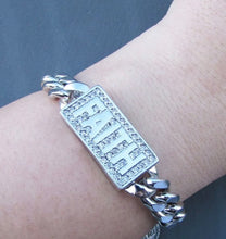 Faith Silver Chain Bracelet